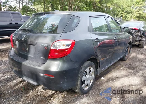 2009 Toyota Matrix S from USA, damaged, VIN 2T1LE40E69C005854